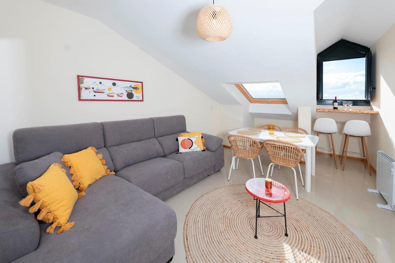 Apartamento Cabra Playa De Langosteira En Finisterre Con Vistas Al Mar Сан-Мартин-де-Арриба Экстерьер фото