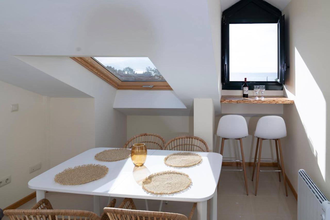 Apartamento Cabra Playa De Langosteira En Finisterre Con Vistas Al Mar Сан-Мартин-де-Арриба Экстерьер фото